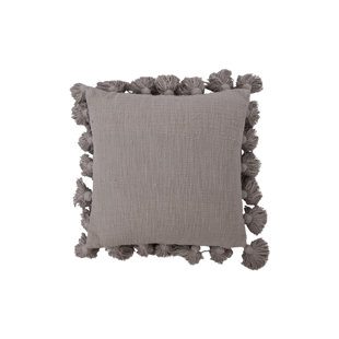 Vivienne Tassels Cotton Throw Pillow