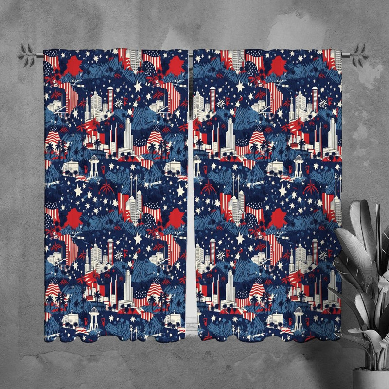 Jhamel Polyester Room Darkening Curtain Pair, L 20 po x L 61 po
