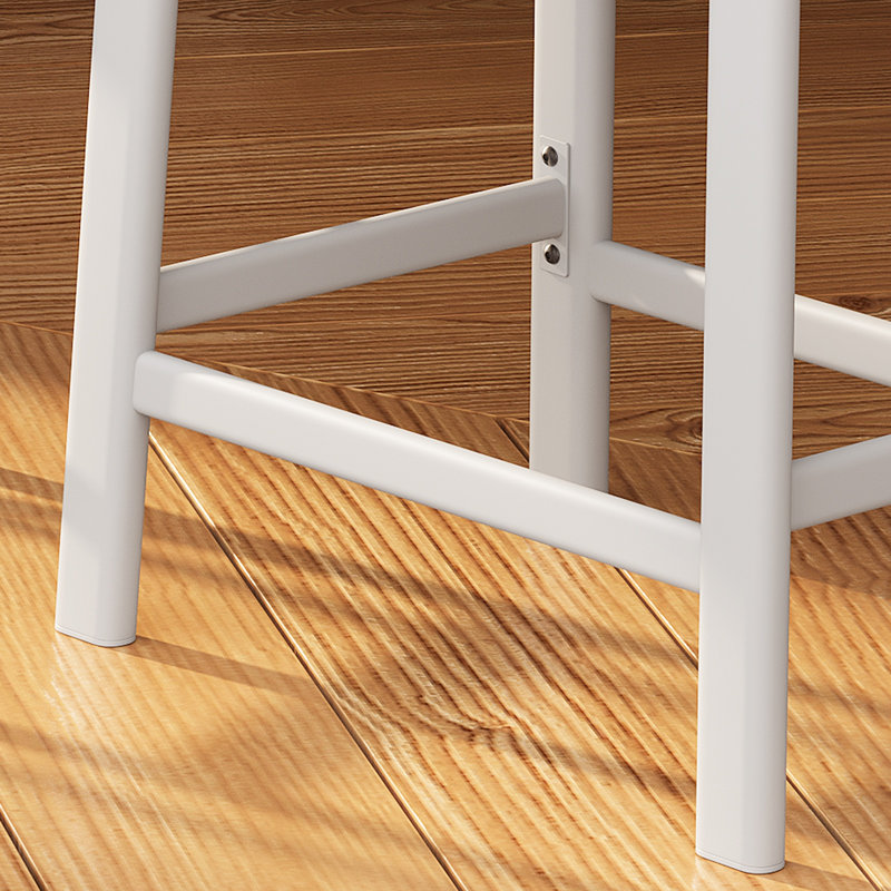 Counter Stool, White, White