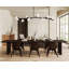 Lustre linéaire en cristal 10 lumières Dreanda-1331800440