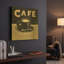 « Coffee Spot I » de James Wiens, tableau mural en métal doré, 30,5 x 30,5 cm-190125683