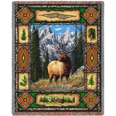 Jeté Pure Country Weavers Elk Lodge