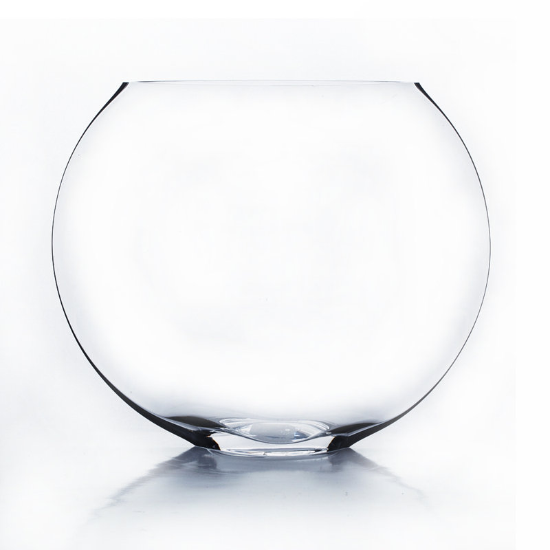 Vase de table narrow moon, H 13 po x l 16 po x P 6 po