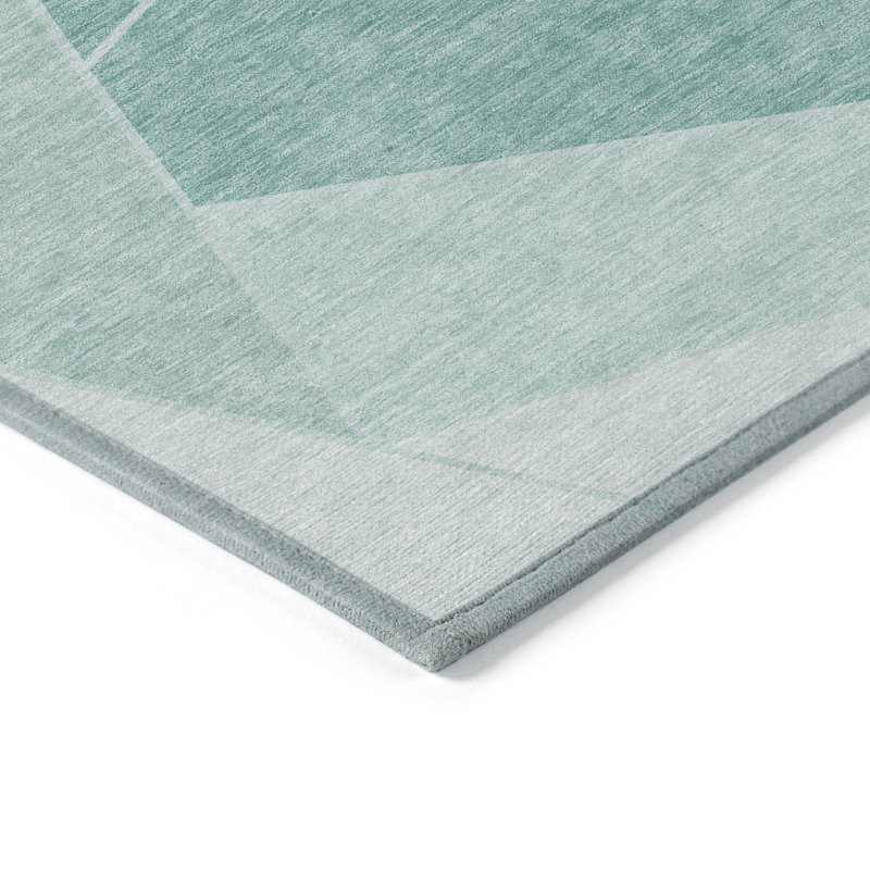 Tapis intérieur / extérieur Kinslee, Rectangle 1 pi 8 po x 2 pi 6 po