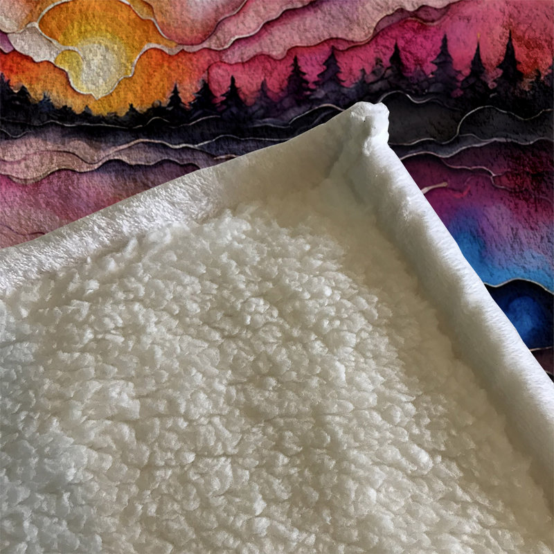 Throw Blanket, 51" W x 60" L