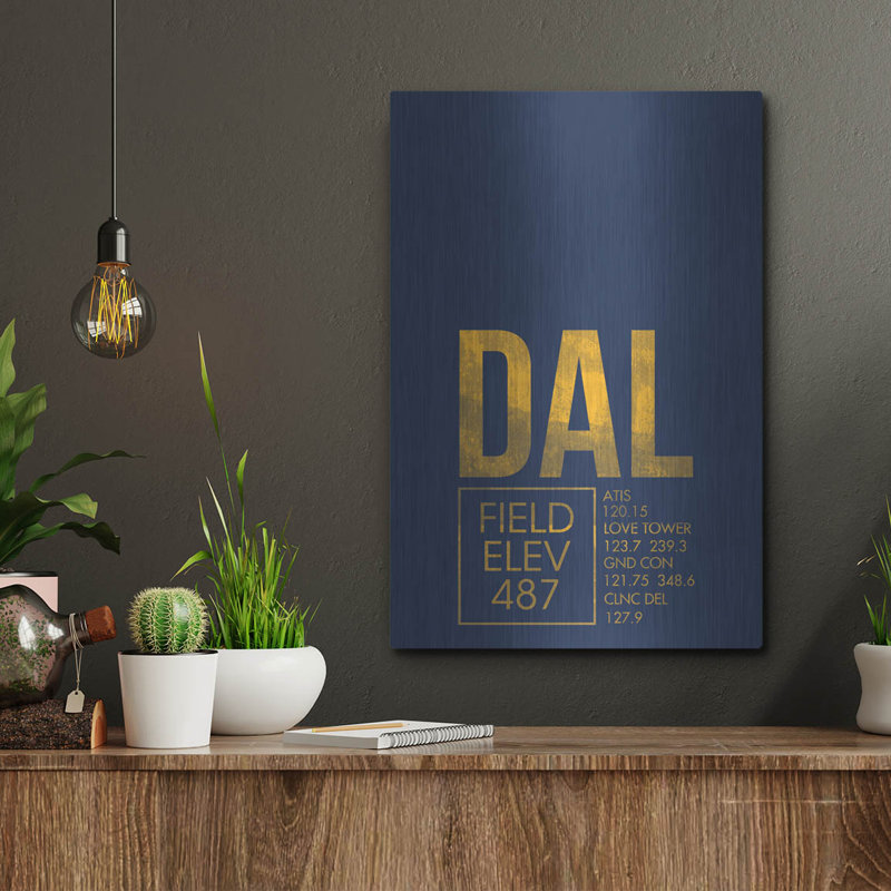 " DAL ATC " by O8 Left, 16" H x 12" W