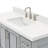 61'' Single Bathroom Vanity with White Quartz Top-93359367-121646104