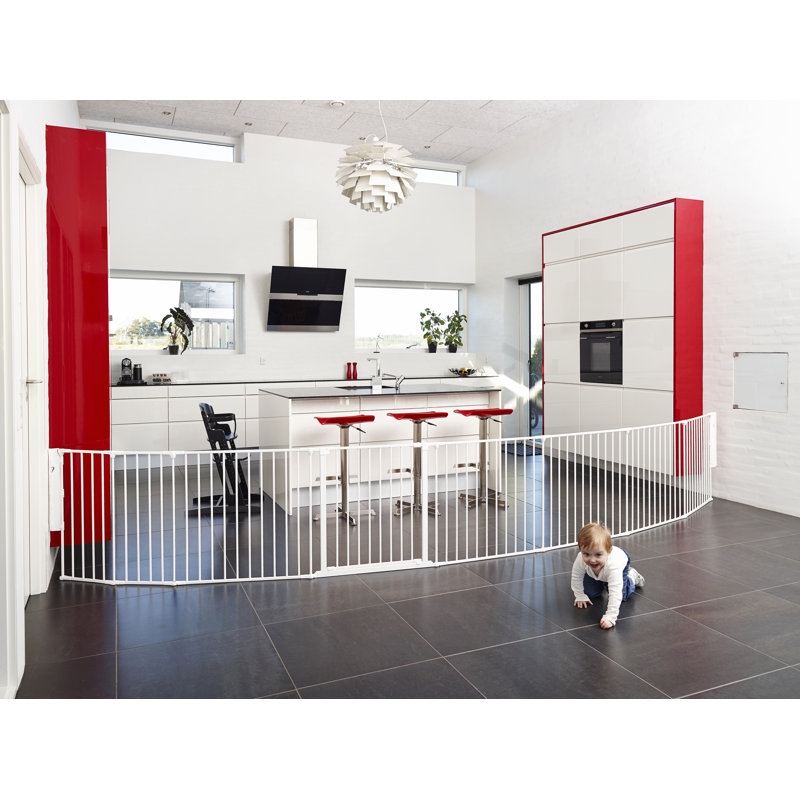 Ensemble de barrière de sécurité Flex Room 5 pièces, White