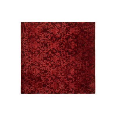 One-of-a-Kind 5'5" X 5'9" No Area Rug in Red