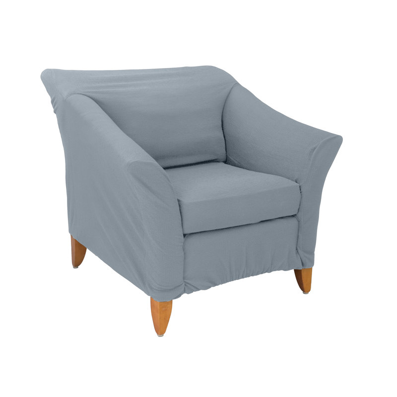 Housse pour fauteuil, Mélange de polyester gris