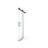 Frameless Soft-Closing Single Sliding Shower Door, 3/8" (10Mm) Tempered Glass With Easy-Cleaning Coating-115606743