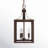 Carla 3 - Light Dimmable Lantern Square / Rectangle Chandelier-1800427096-1800427093-1800427094