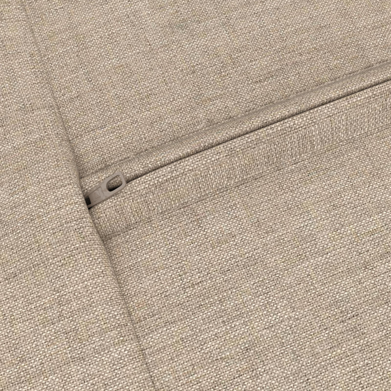 Amala Sunbrella® Outdoor Deep Seating Lounge Chair Cushion Set, Cast Ash Sunbrella® Plainweave