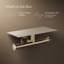 Components™ Covered Double Toilet Tissue Holder-331741956