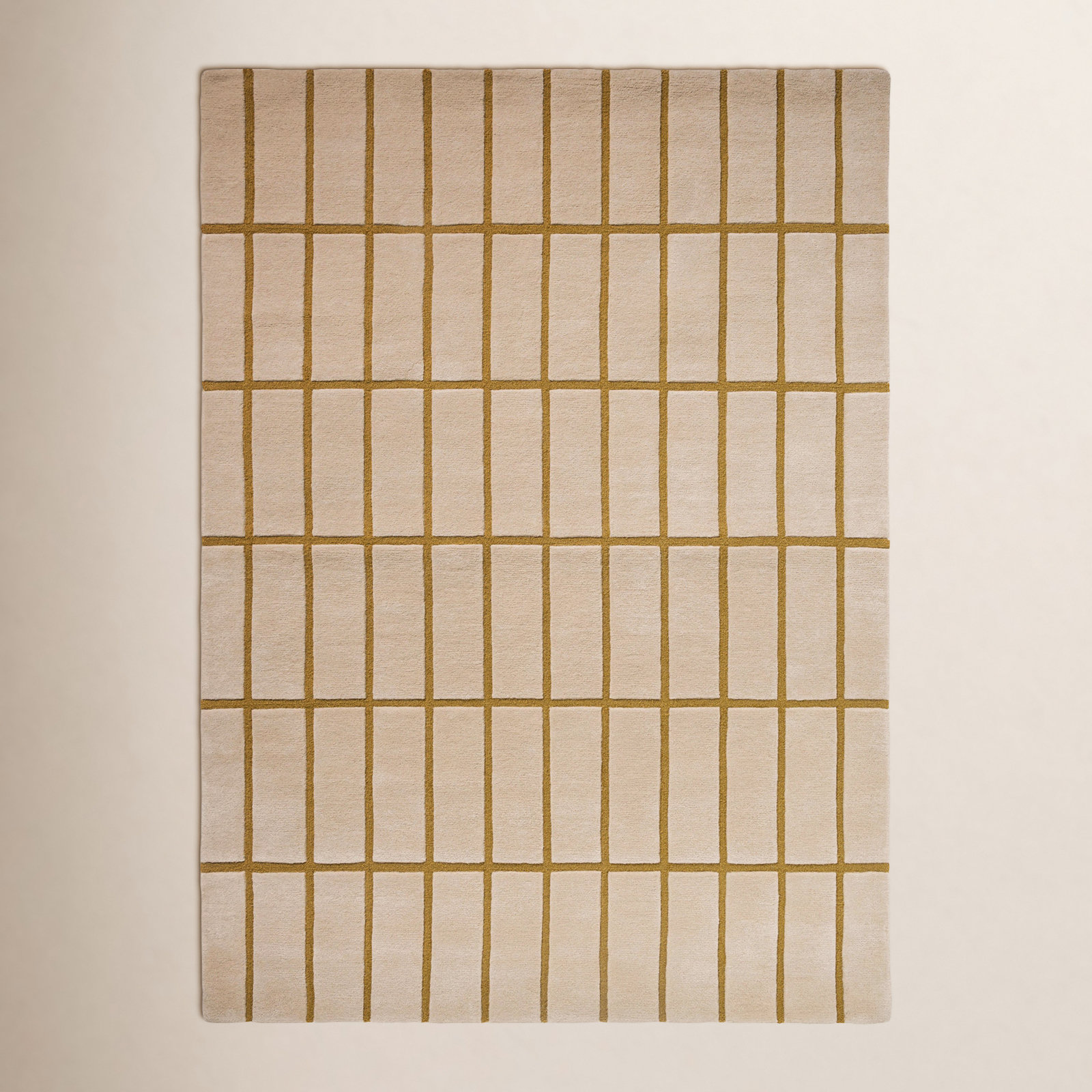 Tiiliskivi Hand-Tufted Geometric Rug, Rectangle 6'7" x 9'2"