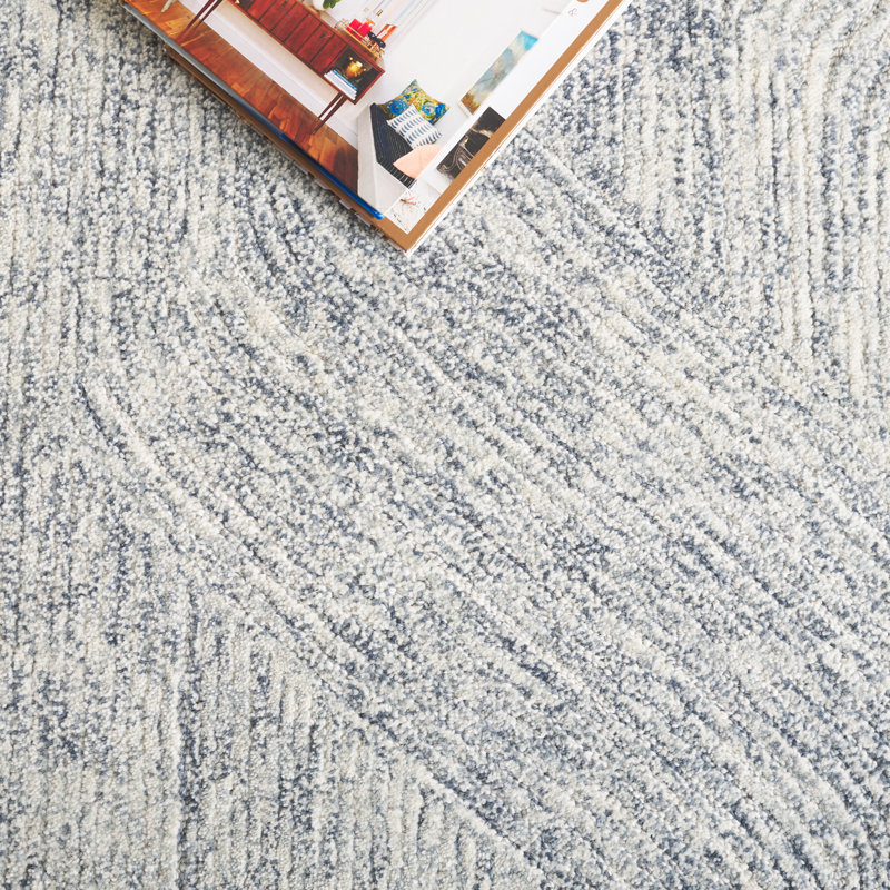 Ballajura 102 Area Rug In Dark Grey, Rectangle 5' x 8'