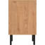 Nicko 45cm W Manufactured Wood Bedside Table