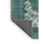 Tapis oriental vert / blanc-165760221