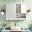 Armoire de salle de bain 36 pouces avec miroir et tablettes réglables-2109778261
