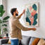 Garden Botanical - Wrapped Canvas-886536002-886536008