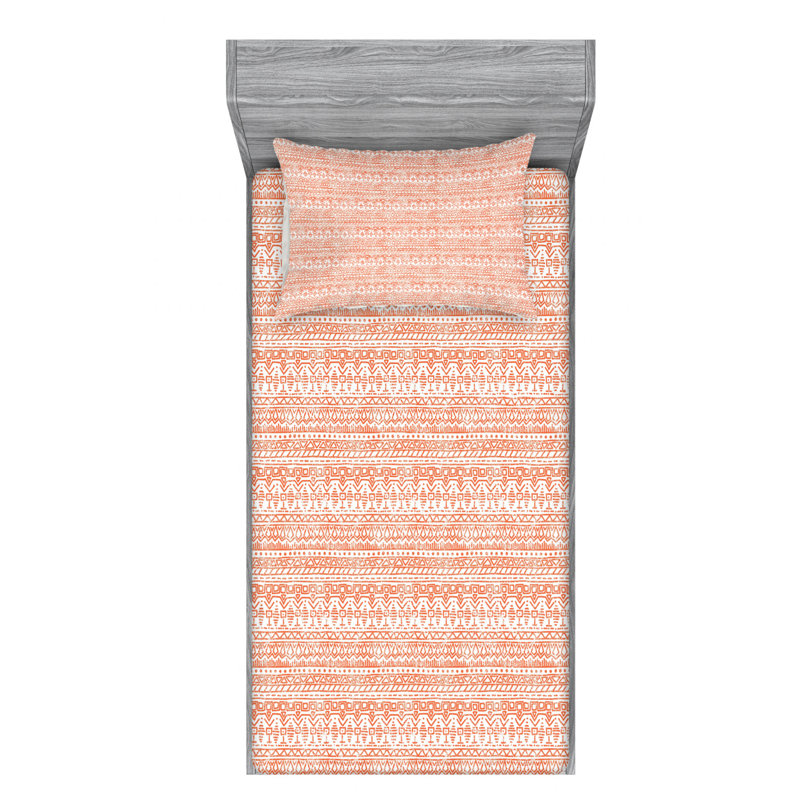 Microfiber Sheet Set, Twin Sheet Set with Fitted Sheet