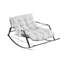 Chaise berçante avec fauteuil coulissant inclinable technique