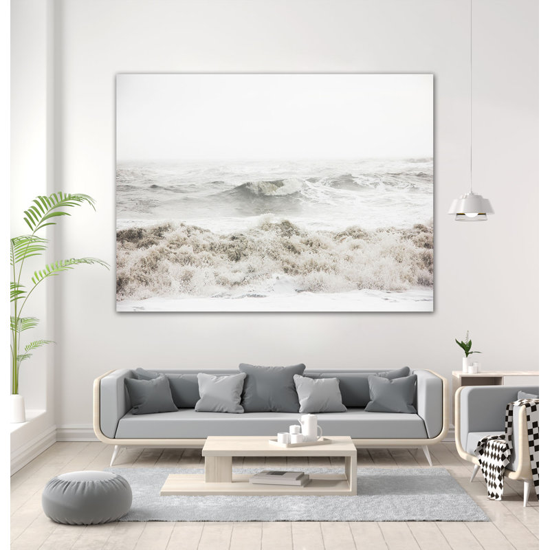 Breaking Waves par Design Fabrikken, reproduction de photo sur toile tendue