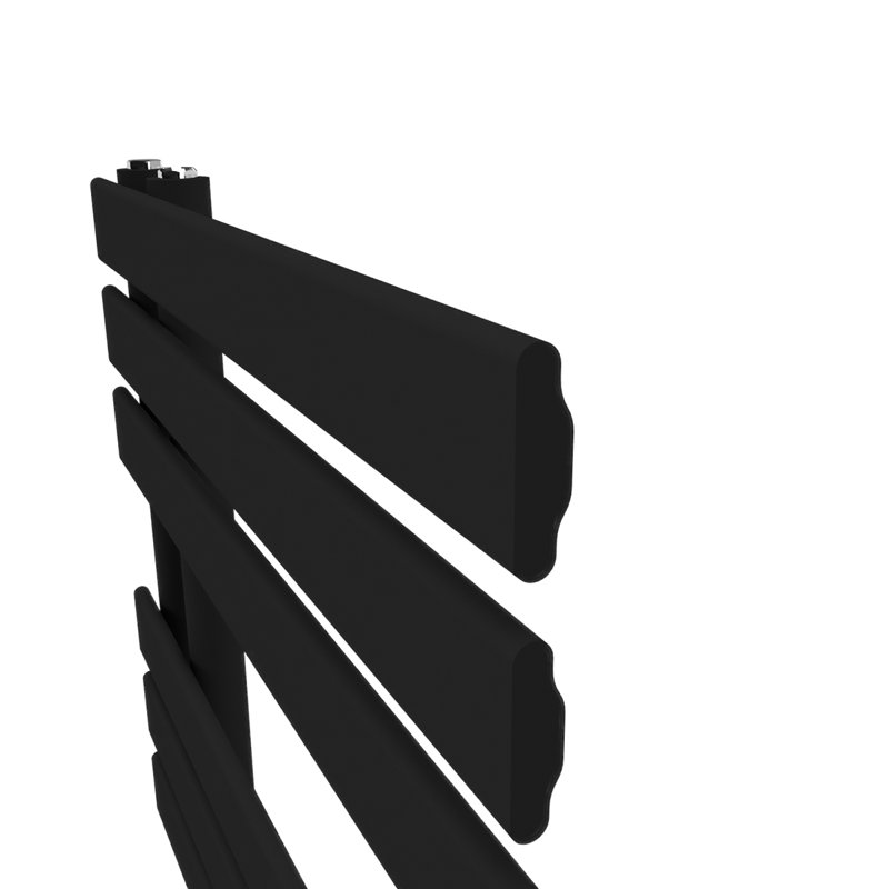 Designer Radiator, Black, 46cm H x 19cm W x 3cm D