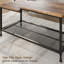 Solid Wood Coffee Table with Storage-712274124