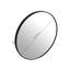 Grand miroir rond noir de 24 po pour salle de bain, vestibule et plus avec panneau en structure d'aluminium-129487199