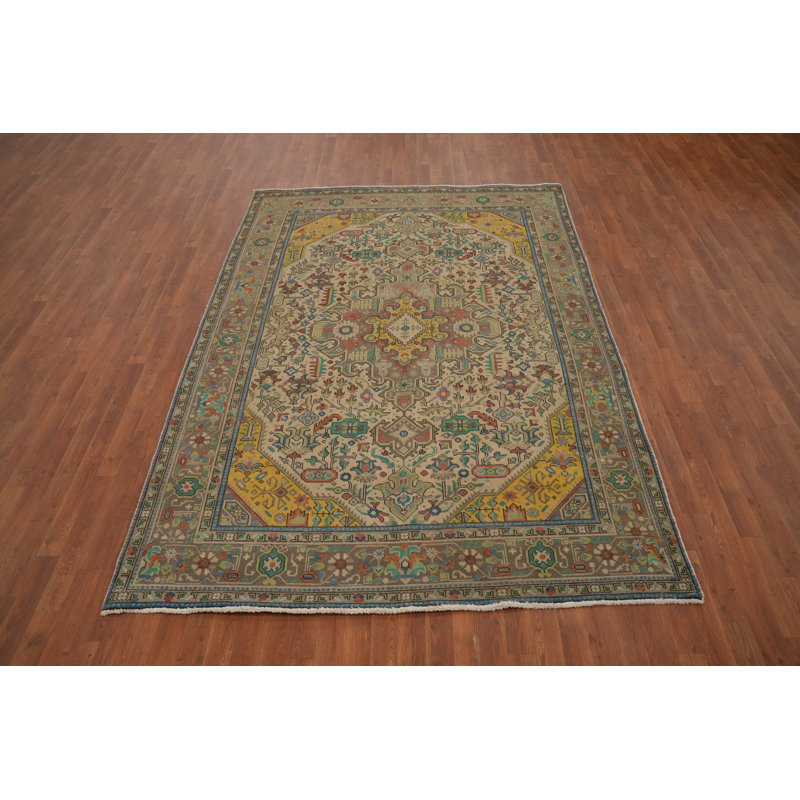 Tapis traditionnel en laine 6 x 9
