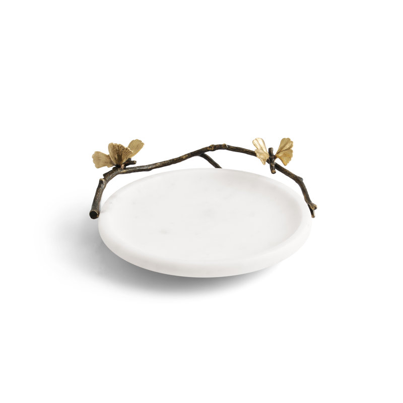 Butterfly Ginkgo Trinket Tray