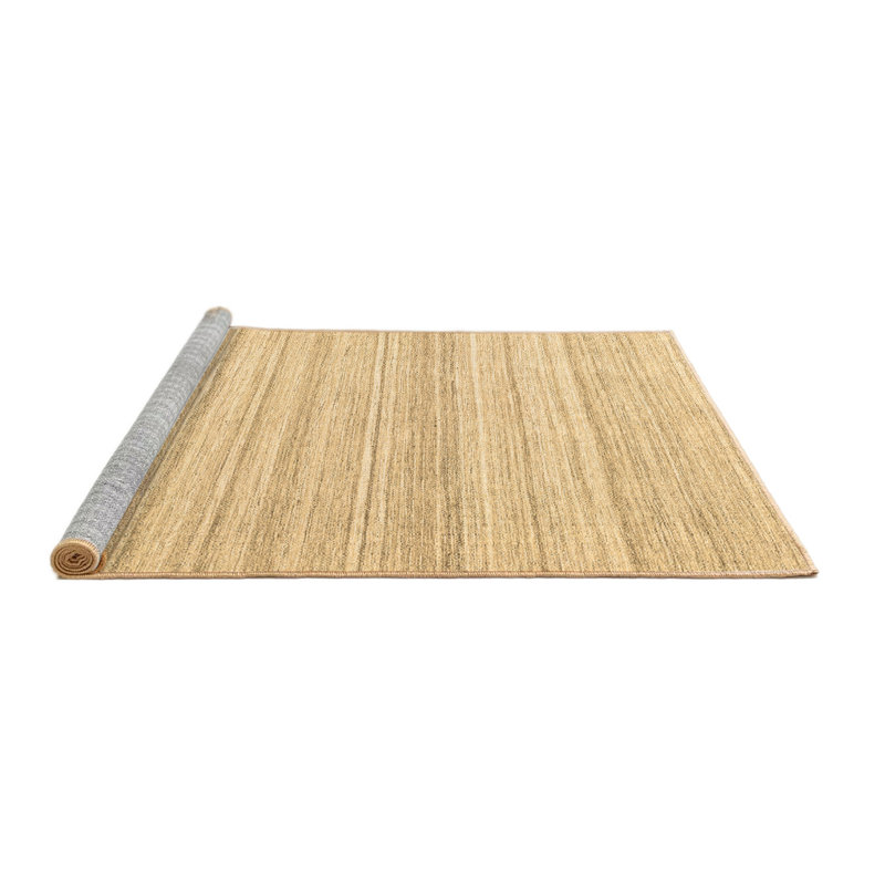 Amber-Lilly Washable Striped Indoor Rug, Round 4'