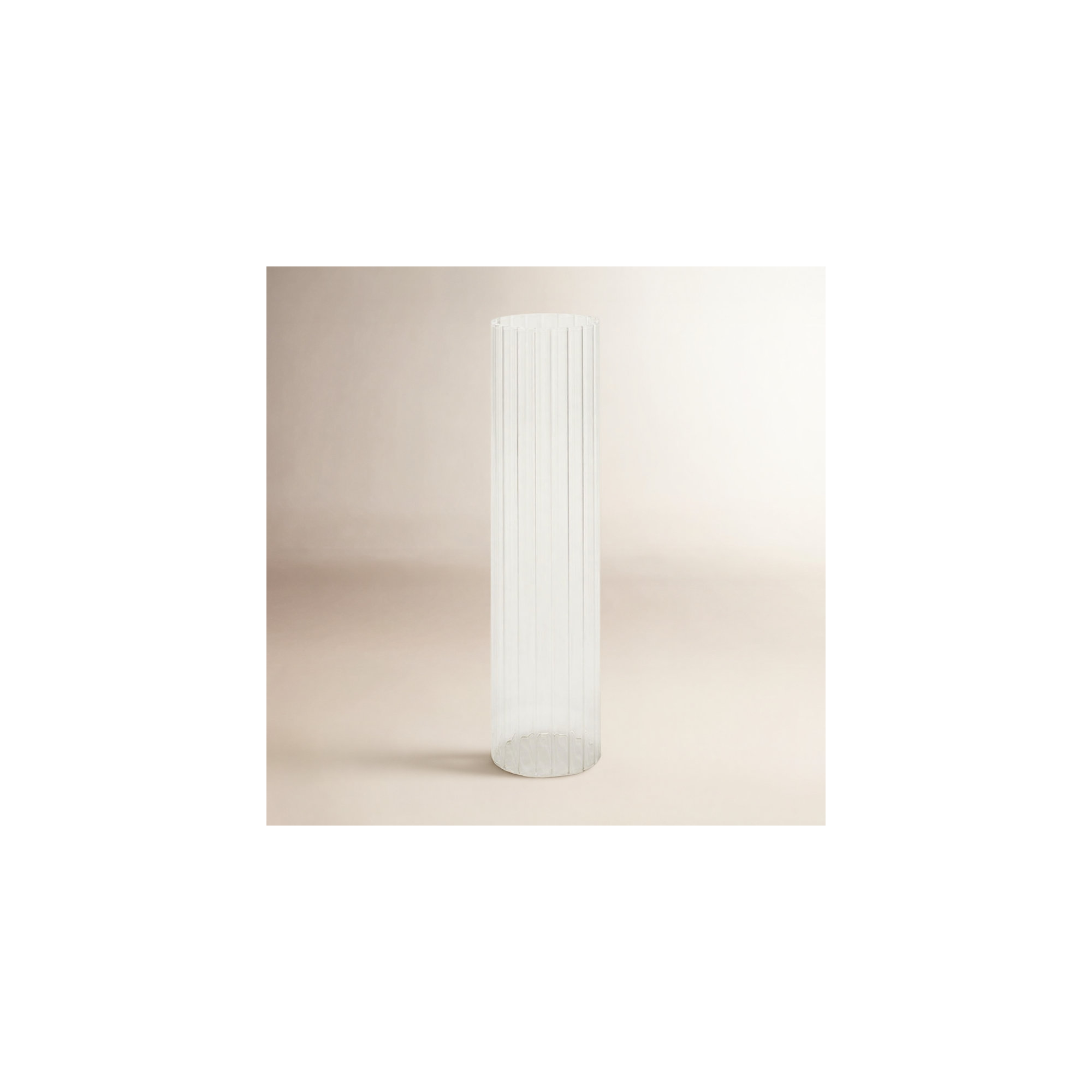 Arcada Optic Glass Sleeve 3.5"x 22", 14" H x 3.5" W x 3.5" D