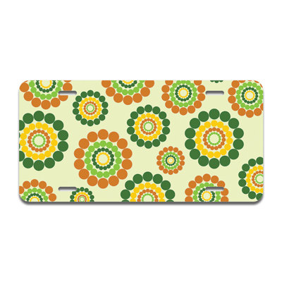 Cadre en aluminium Hippie Flowers