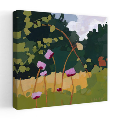 Thistles, paysage contemporain abstrait, art naturel