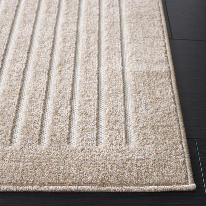 Mehikdip Stella Performance Striped Rug, Rectangle 5'3" x 7'6"