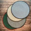Whipstitch Vinyl Round Placemats-502381677