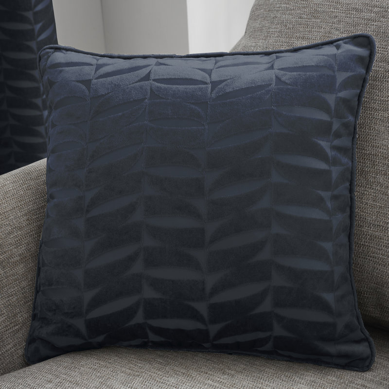 Kendal Geometric Square, Silver, Pillow Cover Only - No Insert