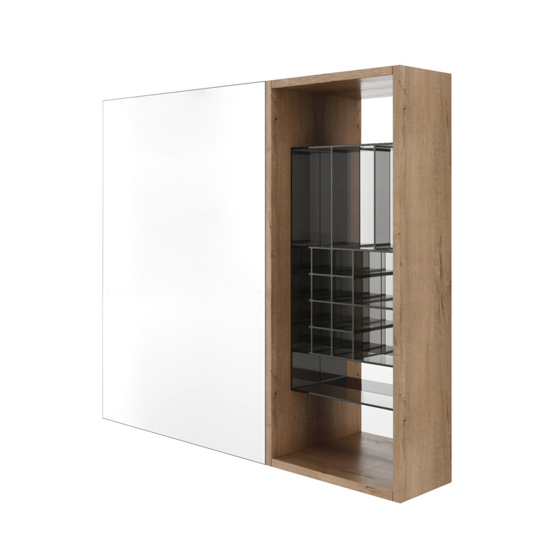 Armoire de salle de bain avec miroir