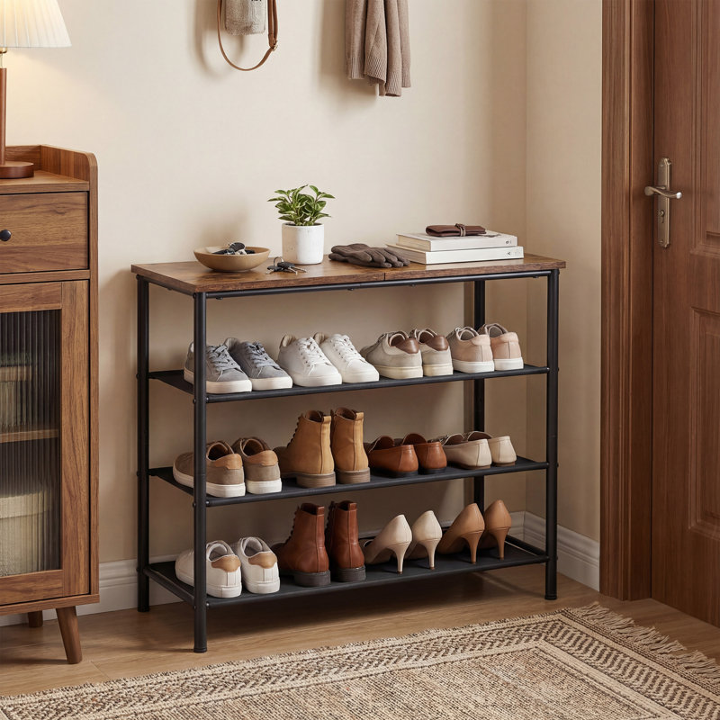 Range-chaussures, Black/Brown