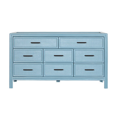 Commode double 8 tiroirs Aruba