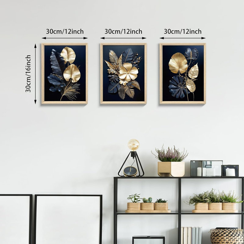 3 Piece Wrapped Canvas Print
