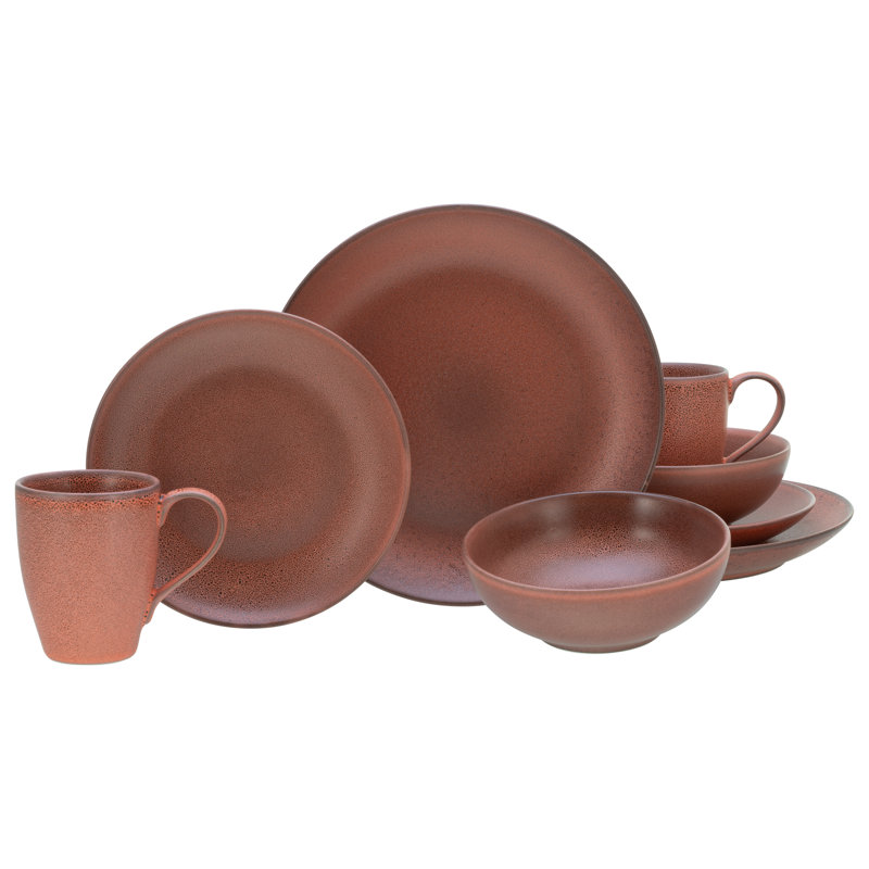 Sierra Nevada Piece Stoneware Dinnerware Set - Service for 2