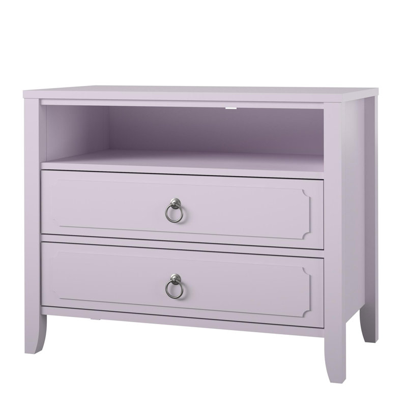 Her Majesty 2 - Drawer Nightstand, Lavendar