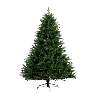 Pre-Lit Artificial Edmonton Fir Light Show Memory Shape Christmas Tree