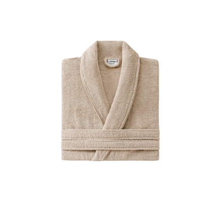Labarbera Terry Cloth Gender Neutral Mid-Calf Bathrobe with Pockets