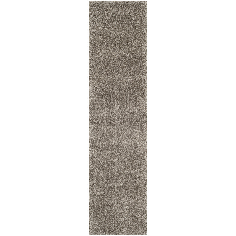 Assar Area Rug, Runner 2' x 22', Ivory/Gray
