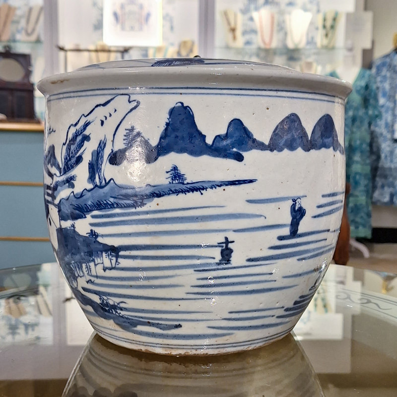 Pot à gingembre en porcelaine fait à la main