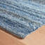 Tapis bleu en coton crocheté à la main Denim Chindi-1770296372